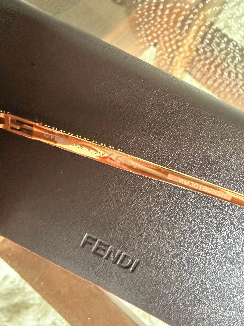 FENDI FF SUNGLASSES 0439/S GOLD COPPER Sunglasses